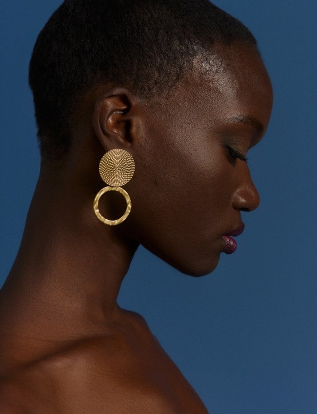 Round steel Earrings