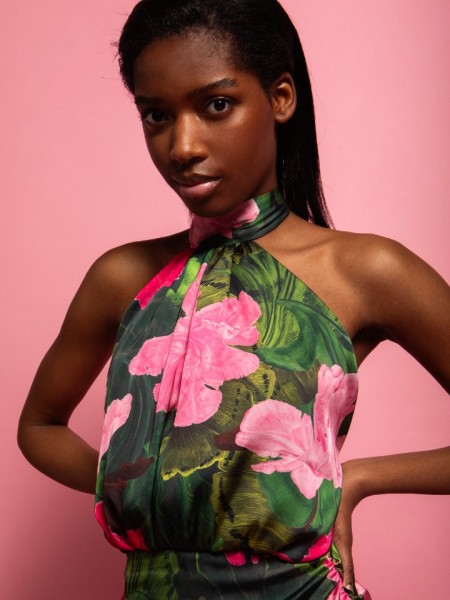 ELOISE MINI SATIN DRESS