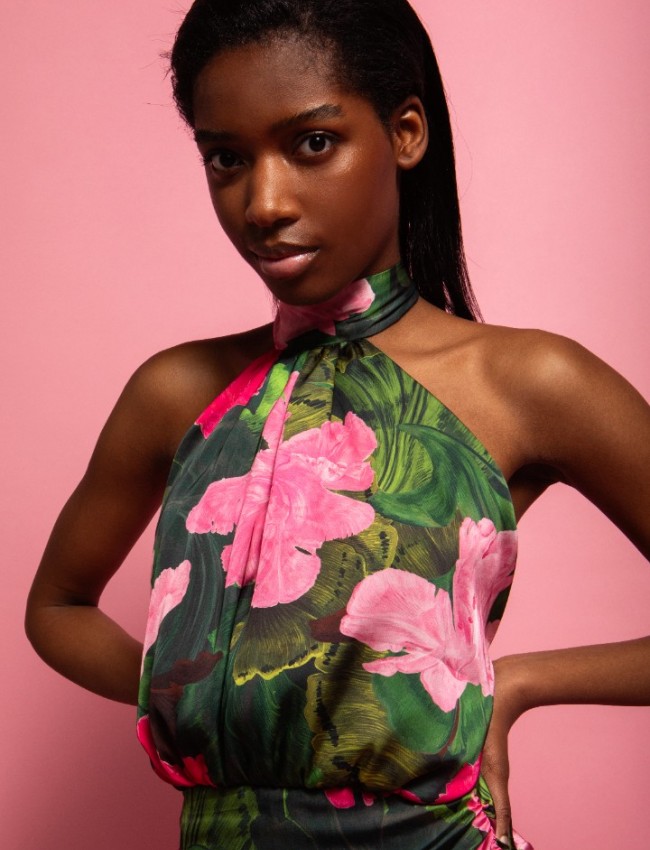 ELOISE MINI SATIN DRESS