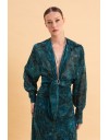 TEAL ELEGANCE OVERSIZED SHIRT Eveleya 