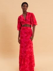 RUBY ROSE MAXI WRAP SKIRT Eveleya 