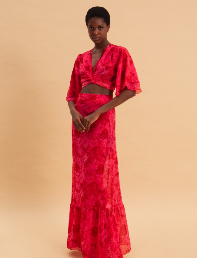 RUBY ROSE WRAP TOP Eveleya 