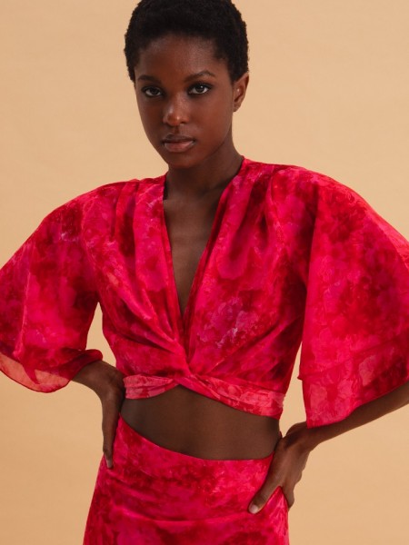 RUBY ROSE WRAP TOP Eveleya 
