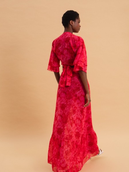 RUBY ROSE MAXI WRAP SKIRT Eveleya 