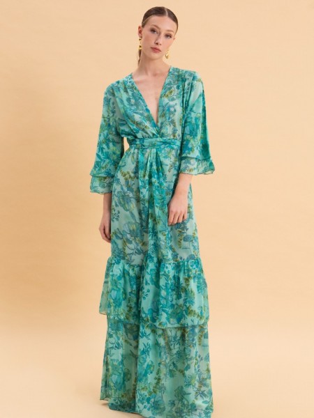 BOTANICAL BREEZE KIMONO Eveleya 