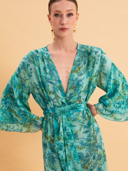 BOTANICAL BREEZE KIMONO Eveleya 
