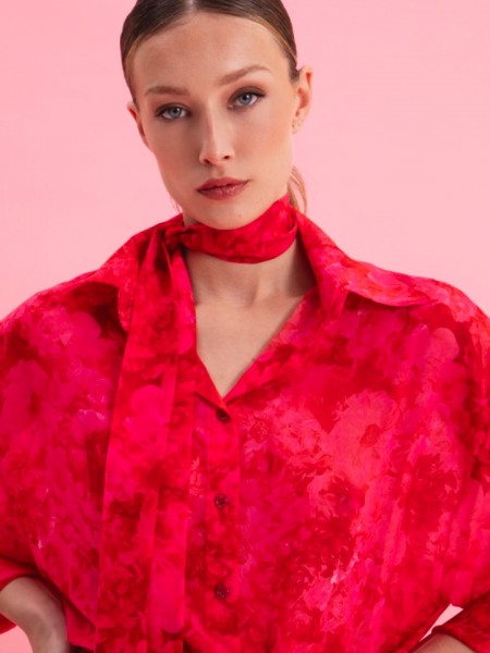 RUBY ROSE OVERSIZED SHIRT EVELEYA
