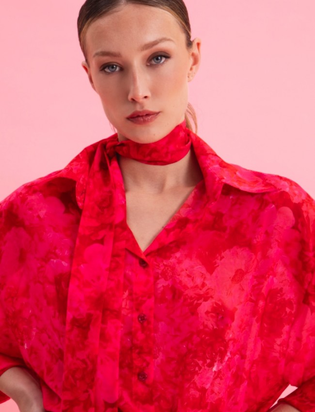 RUBY ROSE OVERSIZED SHIRT EVELEYA
