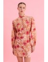 DUSTY PINK LINEN SHIRT EVELEYA 
