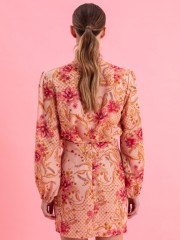 DUSTY PINK LINEN SHIRT EVELEYA 