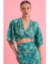 BOTANICAL BREEZE WRAP TOP Eveleya 