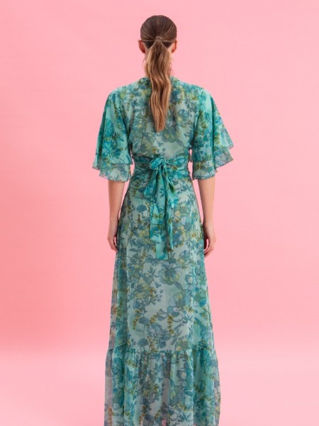 BOTANICAL BREEZE WRAP TOP Eveleya 