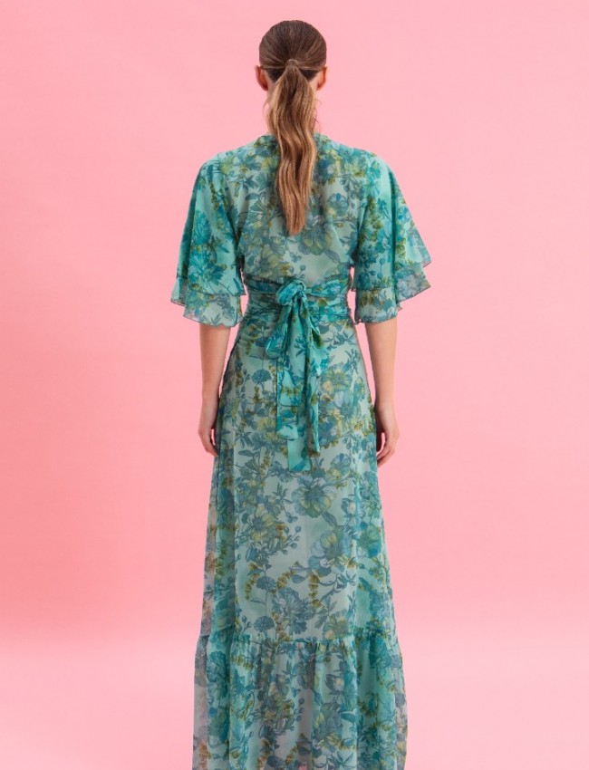 BOTANICAL BREEZE WRAP TOP Eveleya 