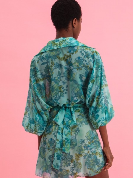 BOTANICAL BREEZE OVERSIZED SHIRT EVELEYA