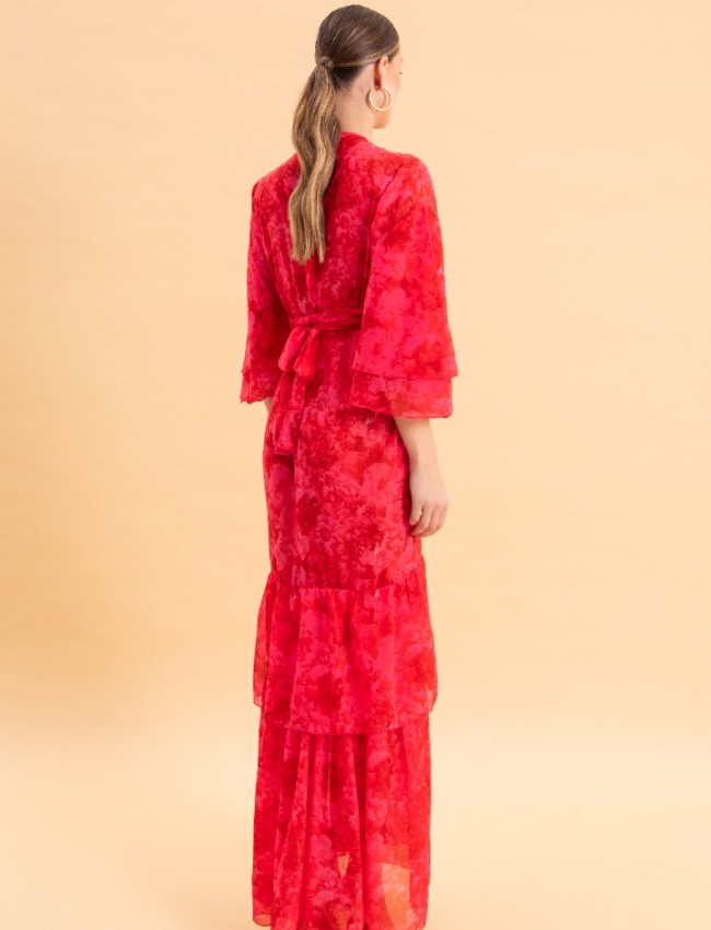 RUBY ROSE KIMONO DRESS