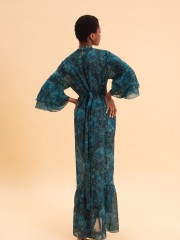 TEAL ELEGANCE  Kimono Eveleya 