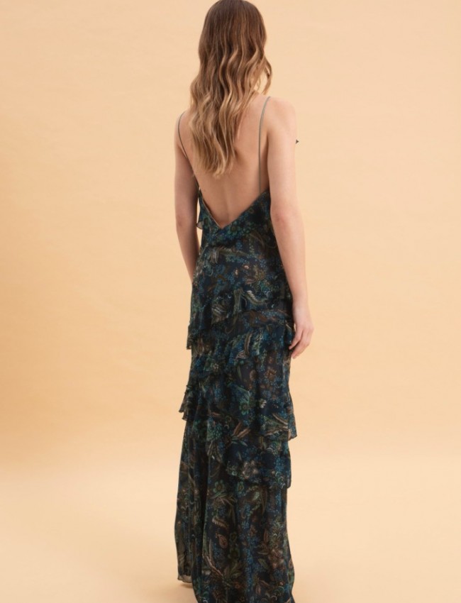 MYSTIC FOREST MAXI DRESS