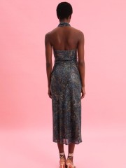 MYSTIC FOREST MIDI SEQUINED DRESS