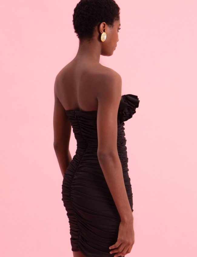 BLACK ORCHID MINI SUPER JERSEY DRESS