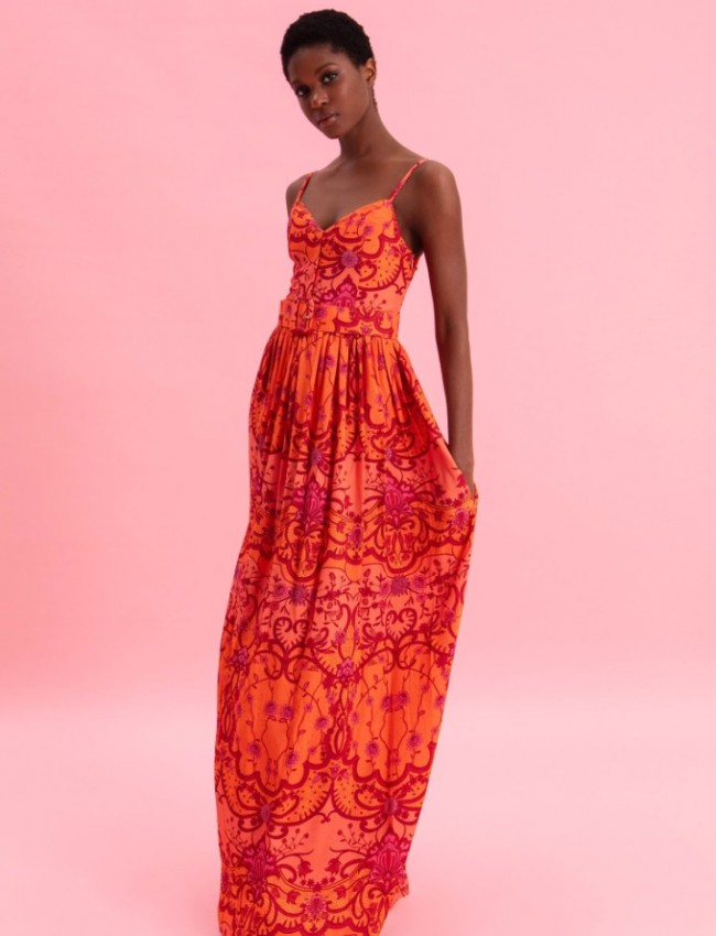 AMBER WAVES MAXI DRESS