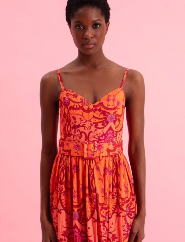 AMBER WAVES MAXI DRESS