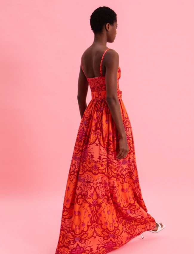 AMBER WAVES MAXI DRESS