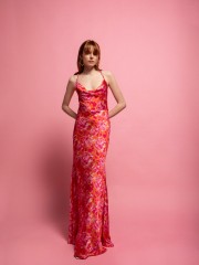 LILLIAN MAXI SATIN SLIP DRESS
