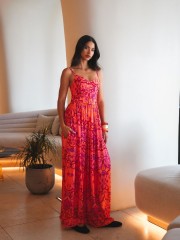 AMBER WAVES MAXI DRESS