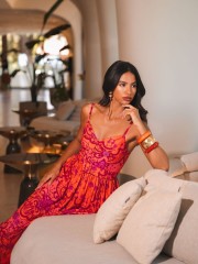 AMBER WAVES MAXI DRESS