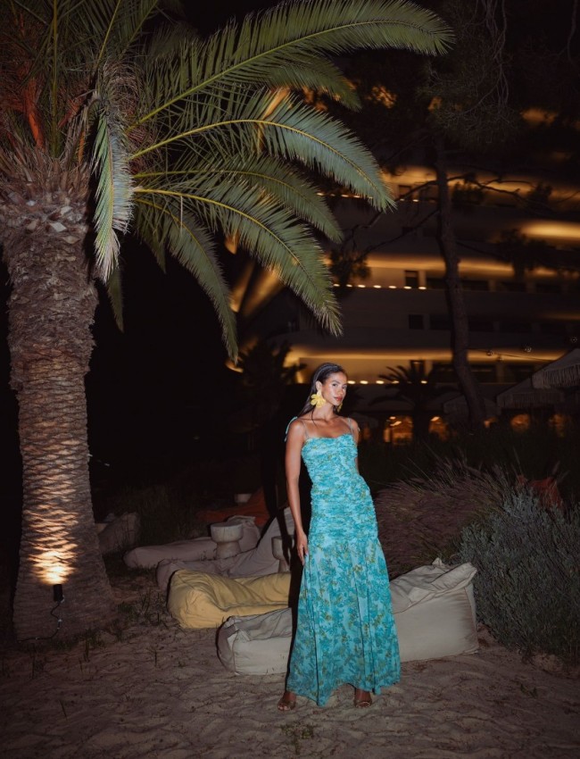 BOTANICAL BREEZE MAXI DRESS