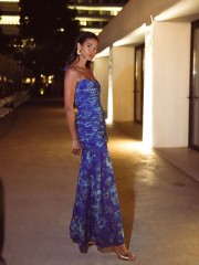 ETHEREAL BLUE MAXI DRESS
