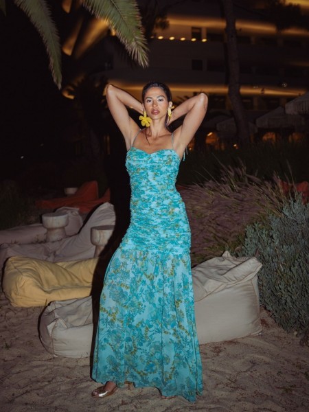 BOTANICAL BREEZE MAXI DRESS