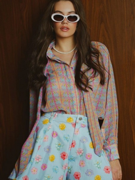 RITA OVERSIZED SHIRT IRAIDA