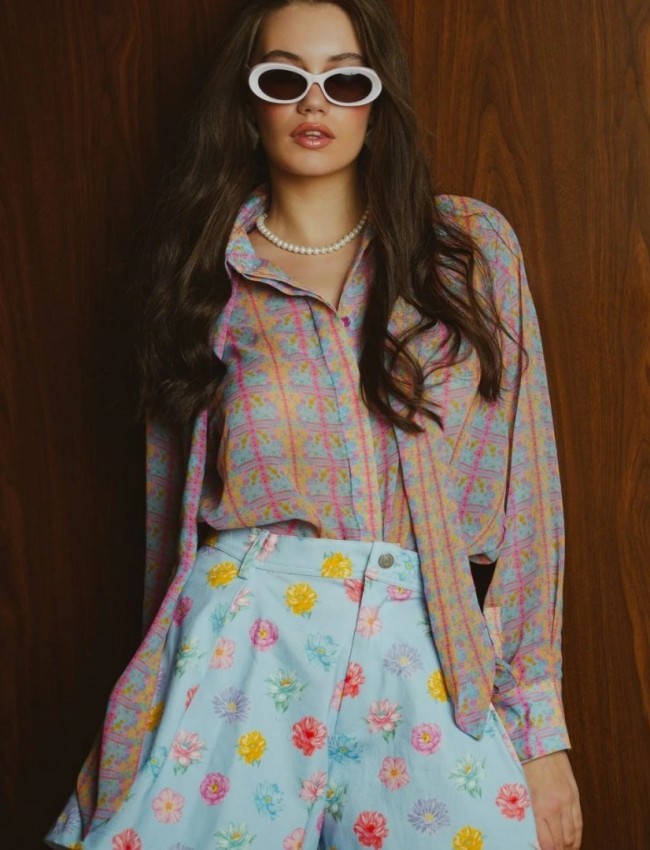 RITA OVERSIZED SHIRT IRAIDA