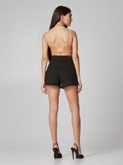 Μπεζ bralette με δαντέλα, ελαστική φάσα δαντέλας, ρυθμιζόμενες τιράντες και αποσπώμενες μπανέλες Lynne