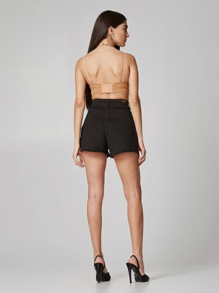 Μπεζ bralette με δαντέλα, ελαστική φάσα δαντέλας, ρυθμιζόμενες τιράντες και αποσπώμενες μπανέλες Lynne