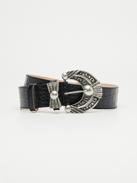 MEANDROS BLACK CROCO