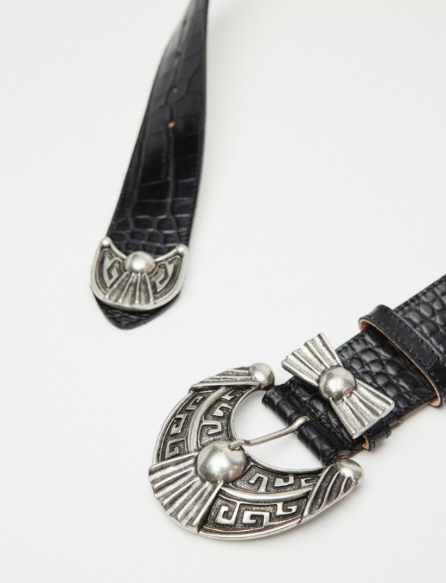 MEANDROS BLACK CROCO