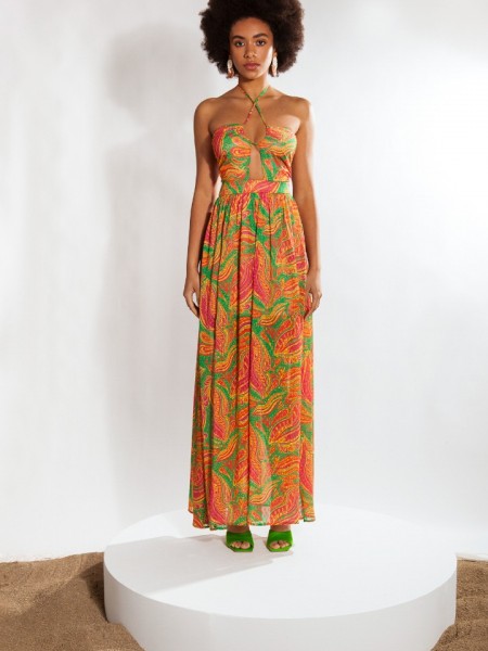 ONOFRIA DRESS GREEN