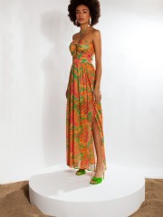 ONOFRIA DRESS GREEN