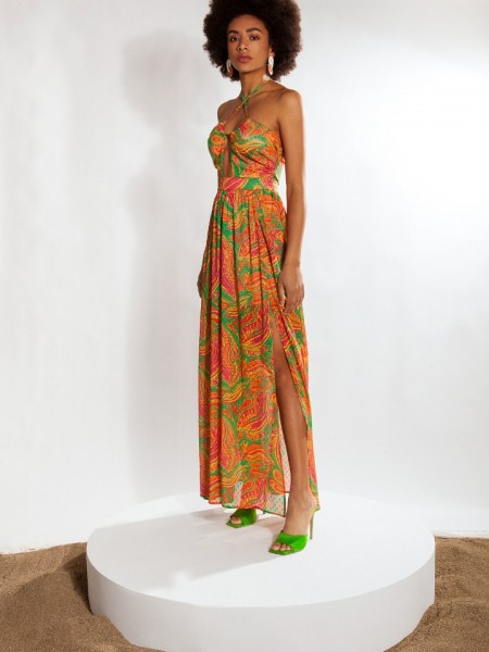 ONOFRIA DRESS GREEN