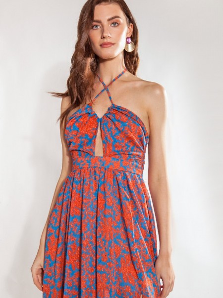 ONOFRIA DRESS BLUE