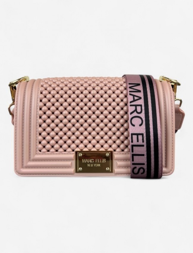 FLAT BALL small 25 MISTY ROSE/LIGHT GOLD CHAIN SHOULDERBAG FLAT BALL small 25 MISTY ROSE/LIGHT GOLD CHAIN SHOULDERBAG