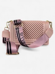 FLAT BALL small 25 MISTY ROSE/LIGHT GOLD CHAIN SHOULDERBAG FLAT BALL small 25 MISTY ROSE/LIGHT GOLD CHAIN SHOULDERBAG