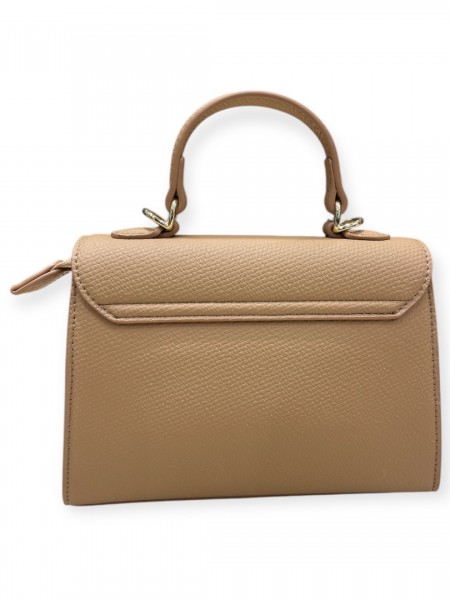 IRIS medium CAMEL HANDBAG