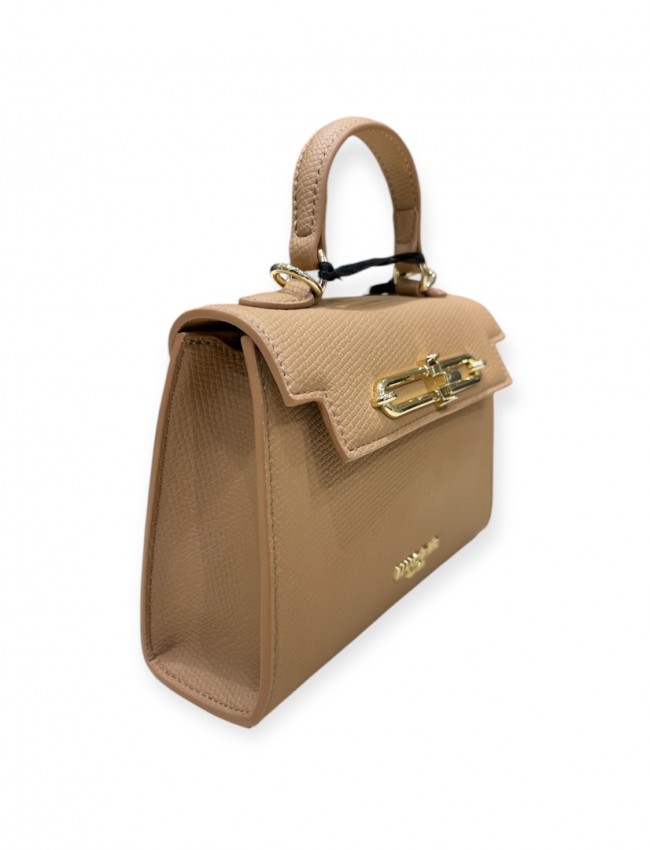 IRIS medium CAMEL HANDBAG