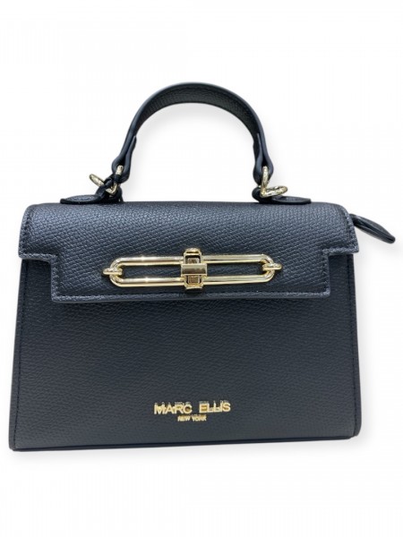 IRIS medium  BLACK HANDBAG