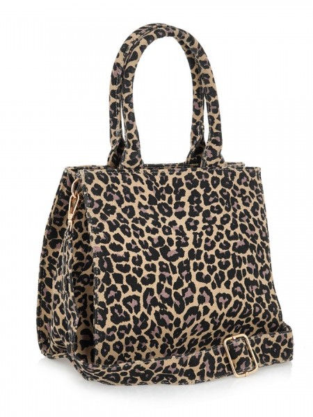 BUBY LEOPARD large MARC ELLIS NEW YORK