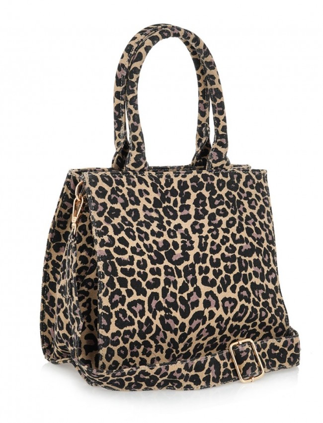 BUBY LEOPARD large MARC ELLIS NEW YORK