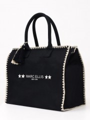 BUBY BEACH ONE SIZE BLACK MARC ELLIS NEW YORK 